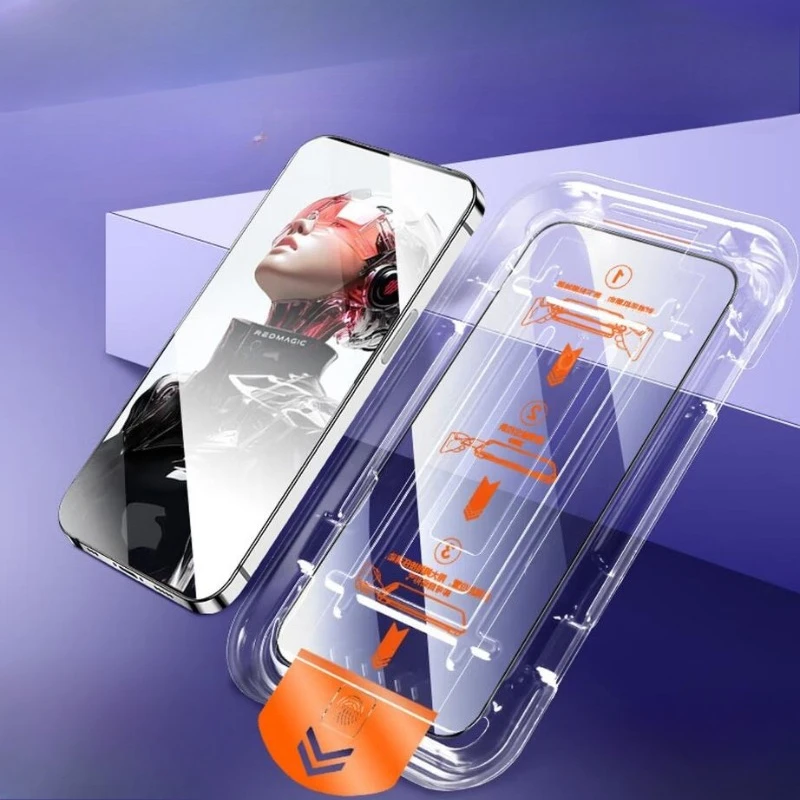 

Защитная пленка из закаленного стекла ProProtective Film для ZTE Nubia Red Magic 11 10 9 8 10S 9S 8S Pro Plus Air, простая установка