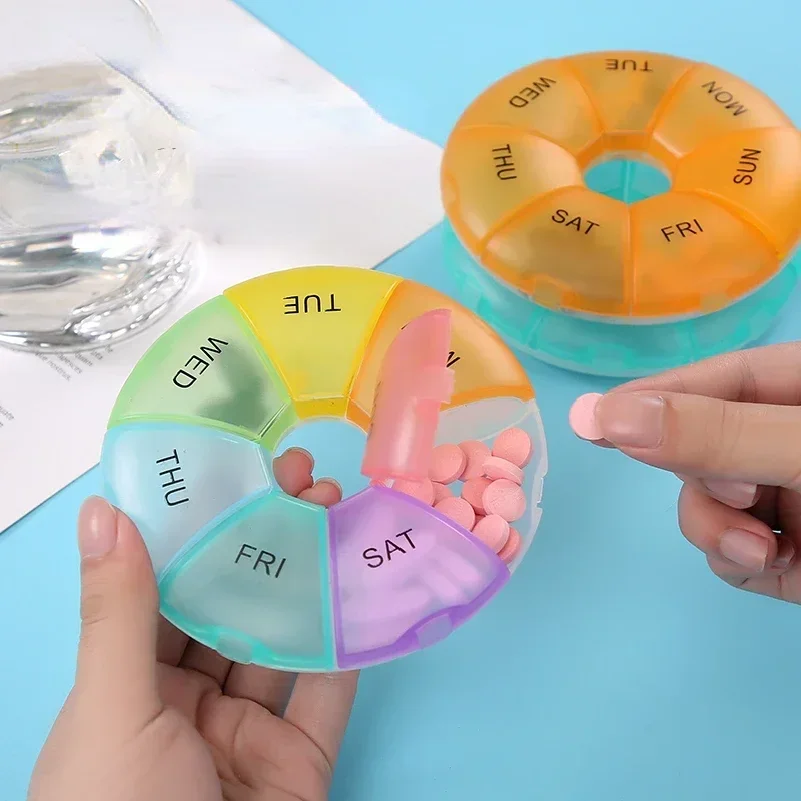 10Pcs Round Pill Case Plastic  - đánh giá và giá Boox Tablet Accessories