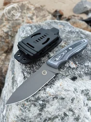 CRETACE Original Outrdoor Survival Knives ZEBRA Series DC53 Fixed Blade G10 Military Self Defense Knife for Bushcraft Hunting