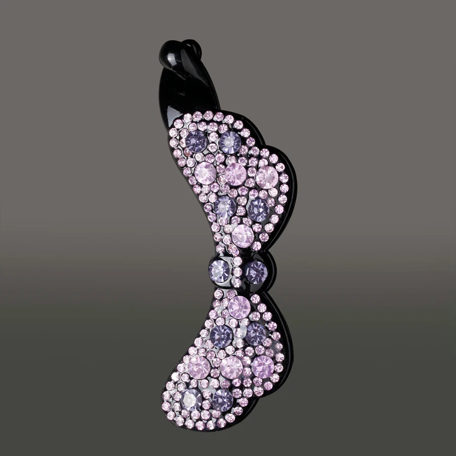 1PS high-grade rhinestone banana clip half hair clip for women\'s daily face use