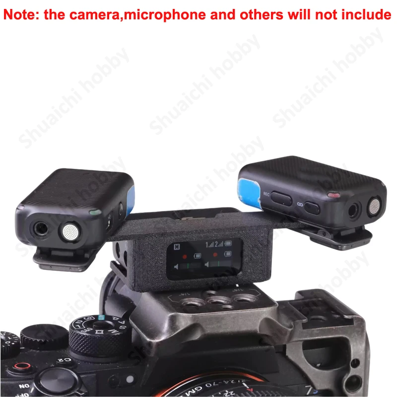 1PCS Per DJI Mic1/Mic2 Microfono Modello Stereo Kit Staffa di Montaggio No-Smontaggio Morsetto Diretto Montaggio Rack Aggiornamenti Accessori