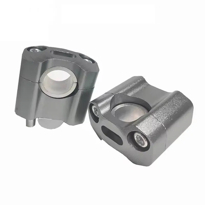 For CFMOTO 250SR 450SR Aluminum Adjustable Handlebar Clamp Multi-Position Angle Adjustment Modified Handlebar Fixing Press Block