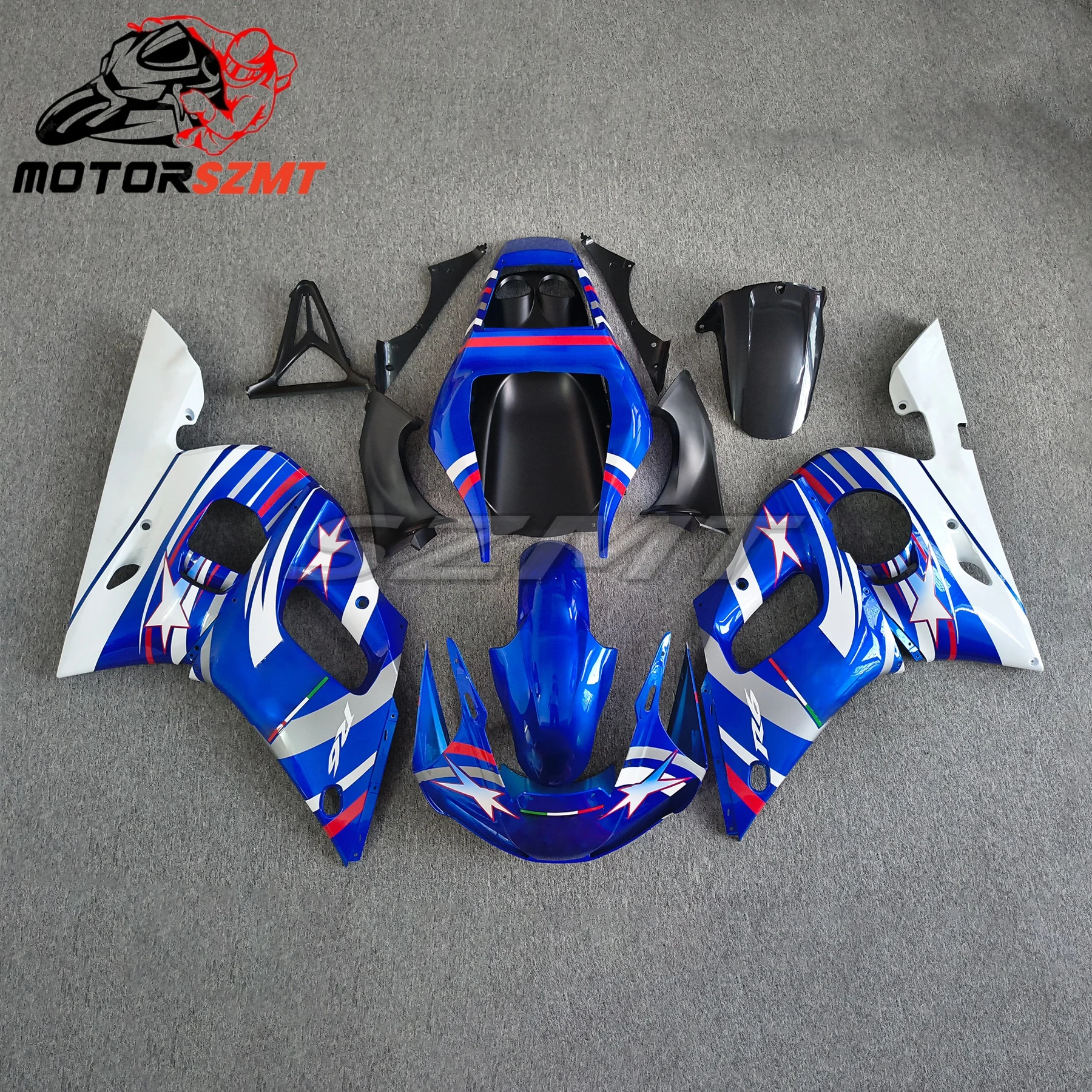 

The ABS Accessories Body Kits for YAMAHA R6 Fairing 1998 1999 2000 2001 2002 Fit YZF R6 Fairings 98 99 00 01 02 Fairings Kits