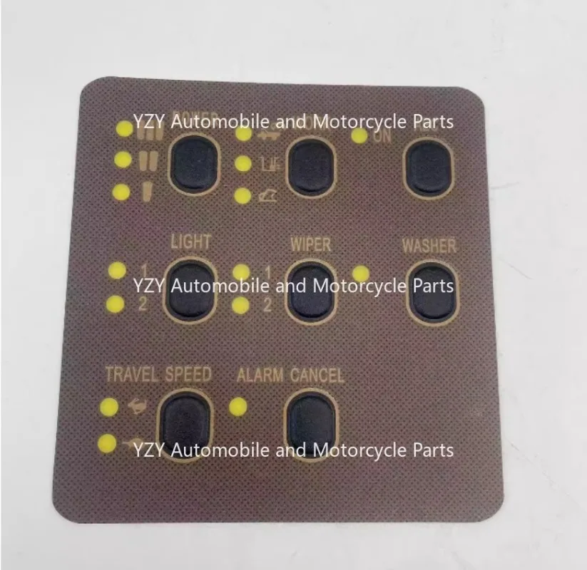 Suitable for Excavator Caterpillar E312 320 330V1V2BCD Instrument Display Screen Button Stickers Monitor Stickers Accessories