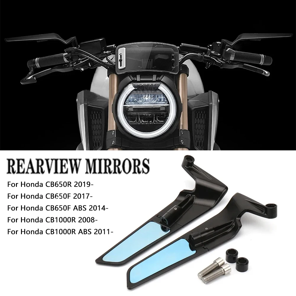 

CB650R CB650 R CB650F Motorcycle Rearview Mirrors Vision For Honda CB1000R CB 1000 R ABS Adjustable Aluminum Mirror Accessories