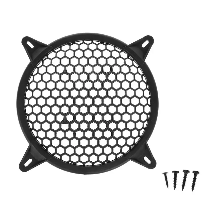 Car Speaker Grille Mesh Cover Grill Cover Guard Protector Car Subwoofer Replacement Mesh Net Speaker Accessories