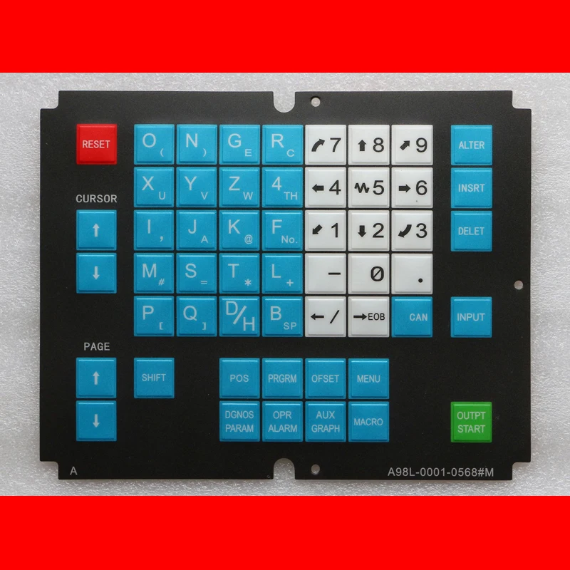 2pcs - A98L-0001-0524#T  A98L-0001-0568#M  A98L-0001-0568#T -- Membrane switches Keyboards Keypads