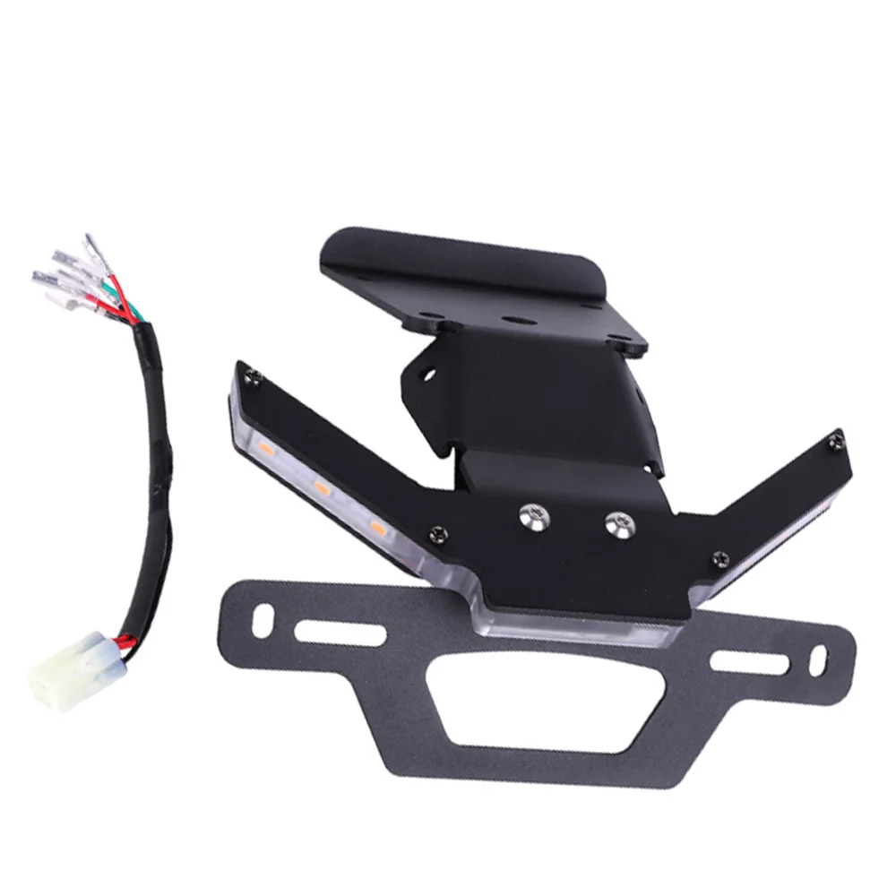 

For KTM 390 250 125 Duke 2024-2025 Rear Fender License Plate Holder with LED Turn Signals LED Light Turn Signal Assembly