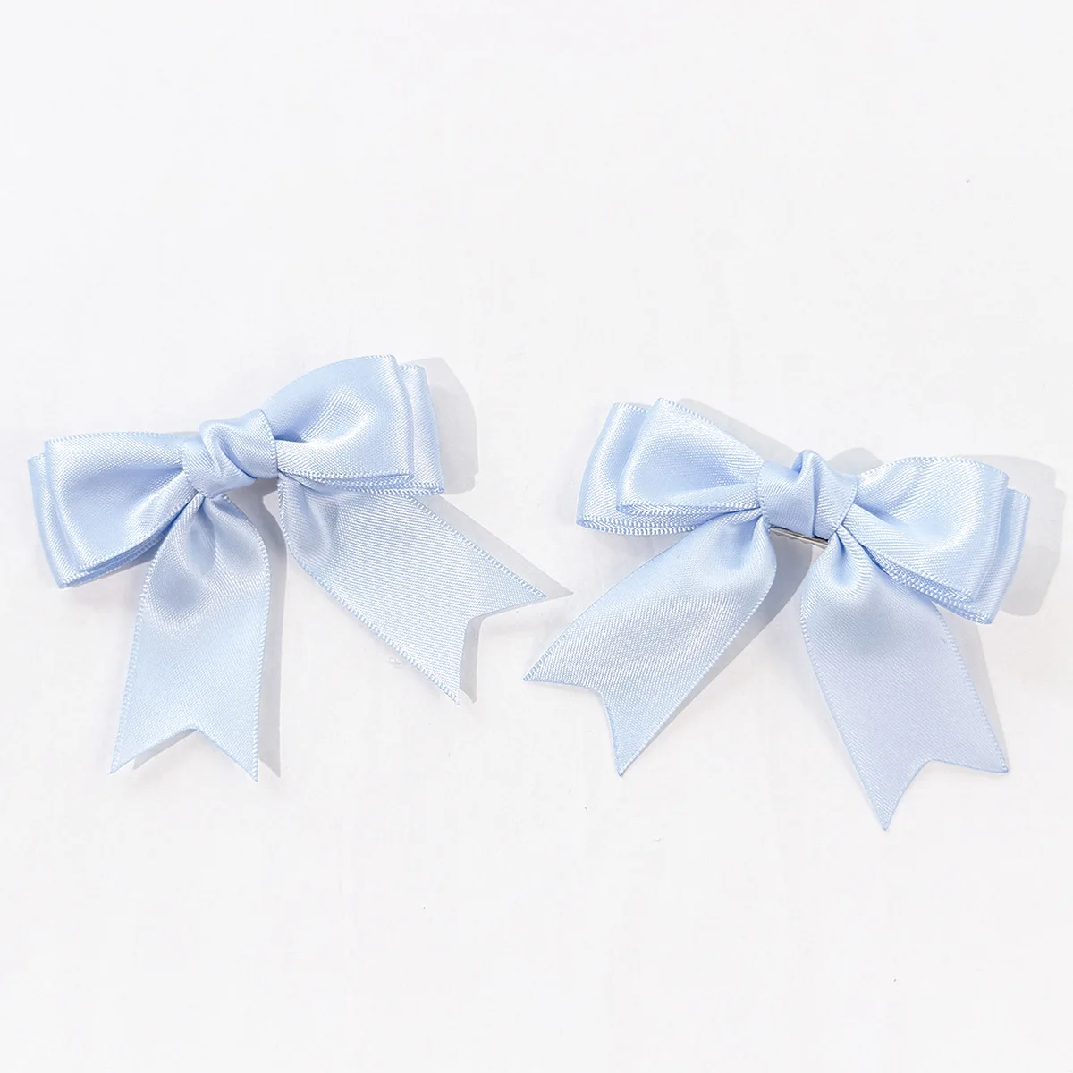 Premium Swallowtail Bow Hair Clips for Girls Sweet Cute Dual Ponytail Nonslip Lightweight Durable Daily Accessories Set