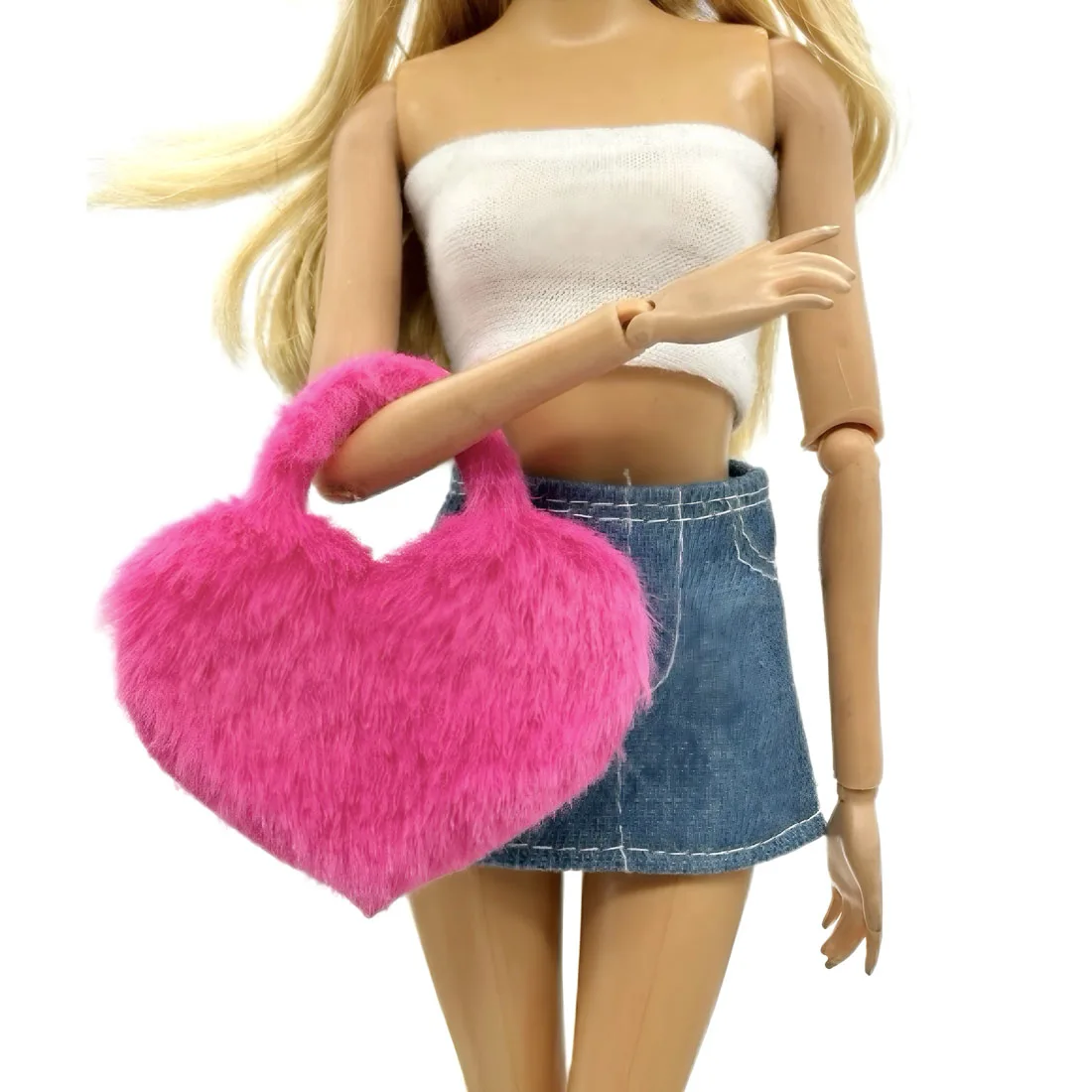 Multi Style Fashion Schönes Handtaschen-Outfit für 11,5-Zoll-30-cm-Puppe Viele Stile zur Auswahl Geschenke für Mädchen Puppenzubehör – Detail 11