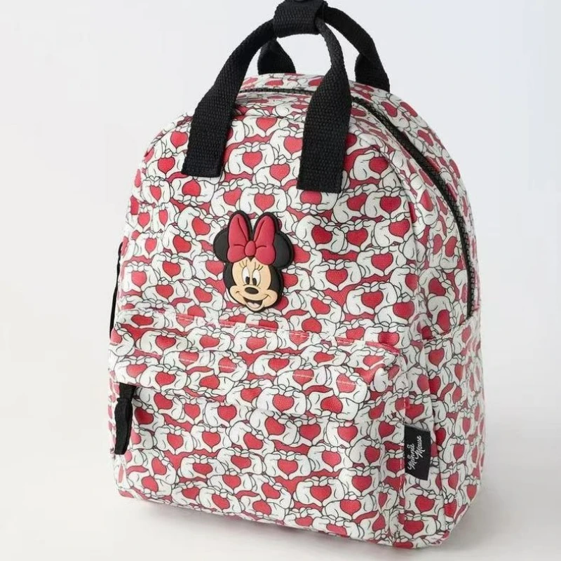 Mochila pré-escolar Disney Mickey Mouse, mochilas escolares masculinas e femininas, bonita e elegante mochila de grande capacidade, 2022