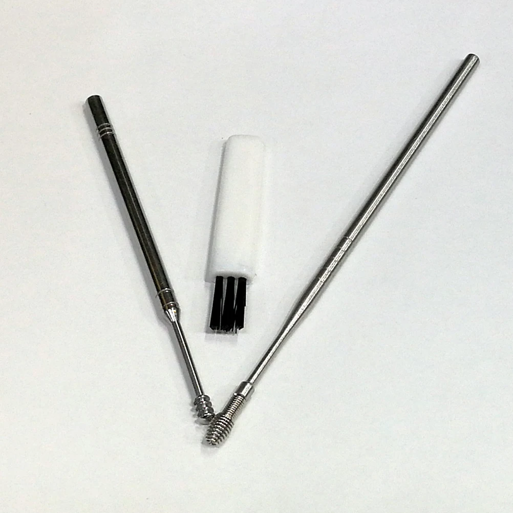 3-Piece Stainless Steel Ear Wax Removal Kit Spring Spiral Design Smooth Rounded Tips Anti-Slip Handle Ear Picks Spoon Digger