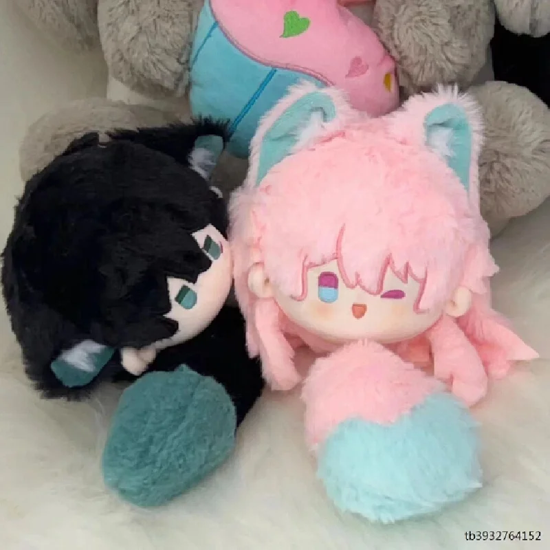 

15cm Honkai Star Rail Dan Heng Imbibitor Lunae March 7th Chibi Mochi Plush Ball Doll Cotton Stuffed Toy Fan Art Gift Set