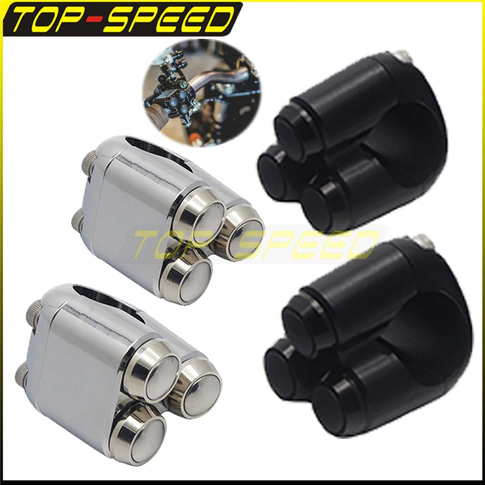 Aluminum Motorcycle Handle Controller Switches 7/8