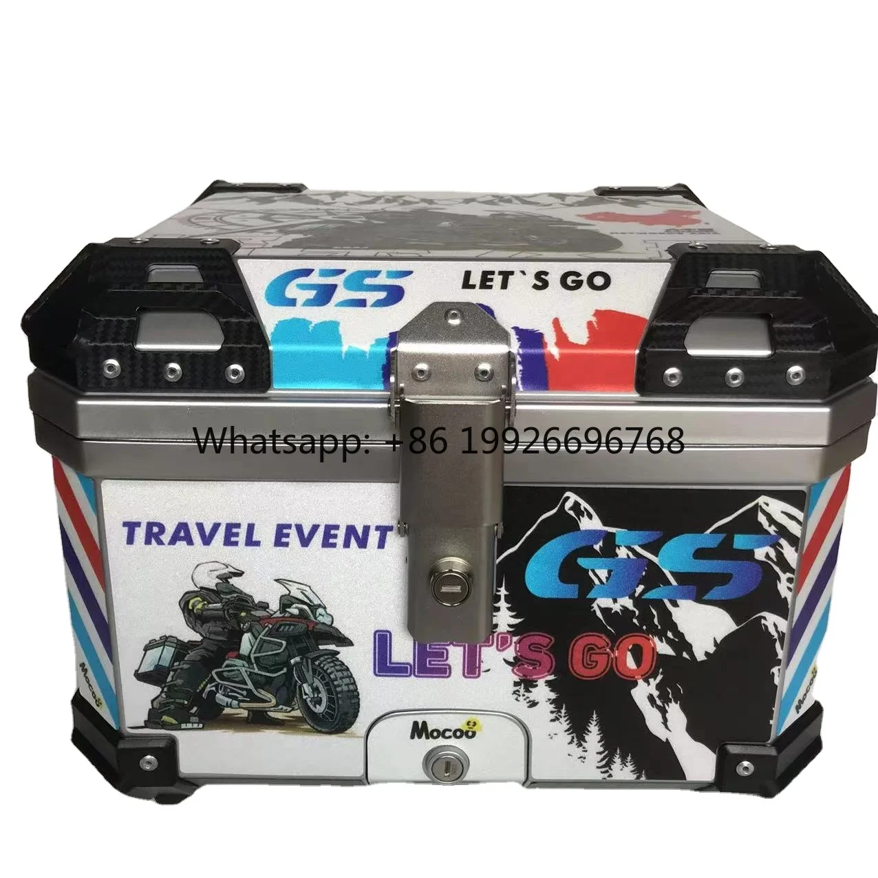 

Chasing Factory 38L 35L 45L 68L Scooter Aluminium Top Boxes Motorcycle Tail Cases Bike Trunk Quality Motorbike Storage Solutions
