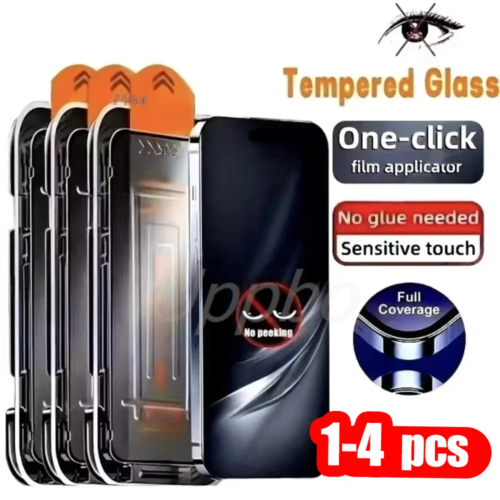1-4Pcs Privacy Screen Protector For Samsung A56 5G A57 A16 A17 A36 A07 A35 A26 A55 A54 A34 A21S A06 A05 A05S Tempered Glass