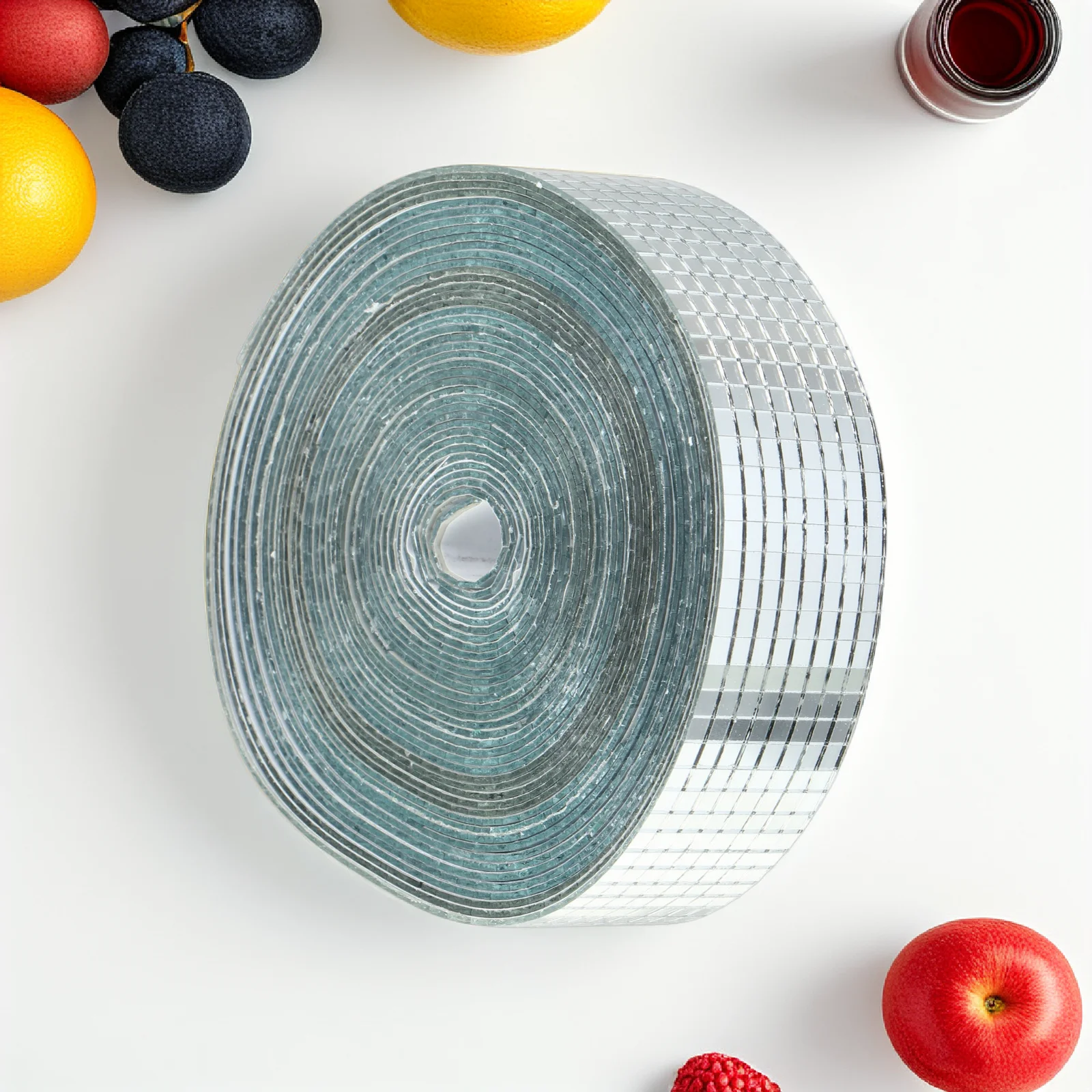 

Mosaic Tile Stickers Waterproof Glass Mirrors for Wall Decoration Kitchen Backsplash DIY Self Adhesive Square Stickers 3D Decor