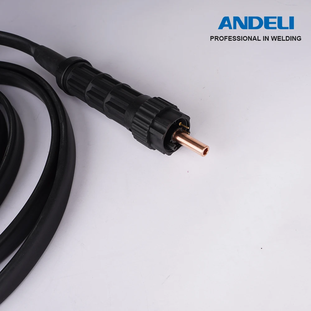 Imagem -04 - Andeli-tocha de Corte de Plasma Punho Preto Reto Adaptador para Cortador de Plasma Cnc Corte de Contato sem hf 6m Ipt60