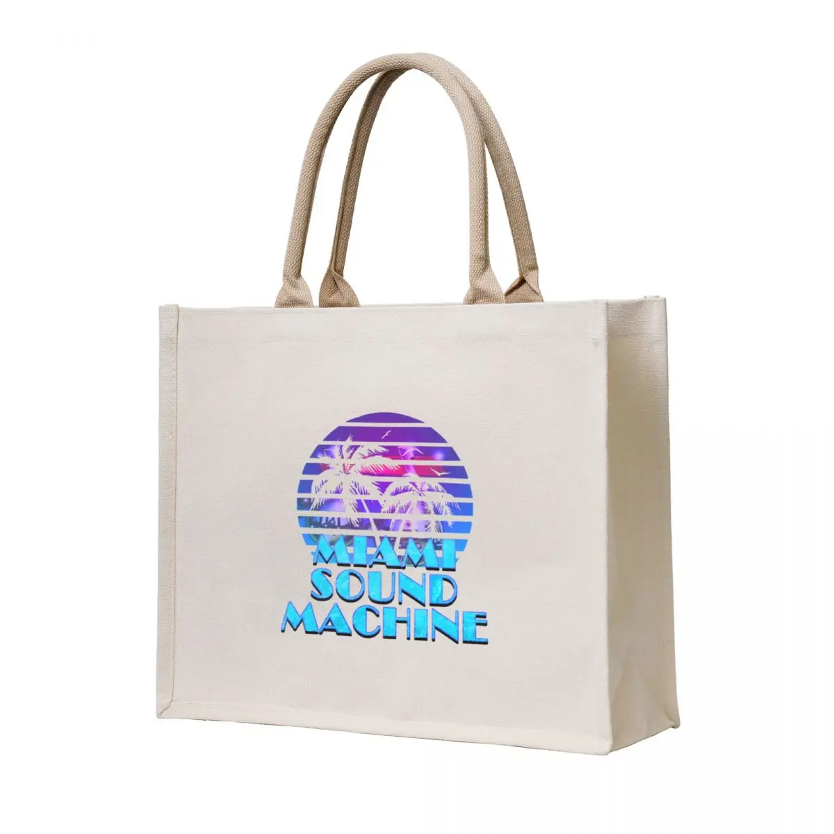 

miami sound machine Tote Bag eco pack reusable shopping bags bags for women hand bags