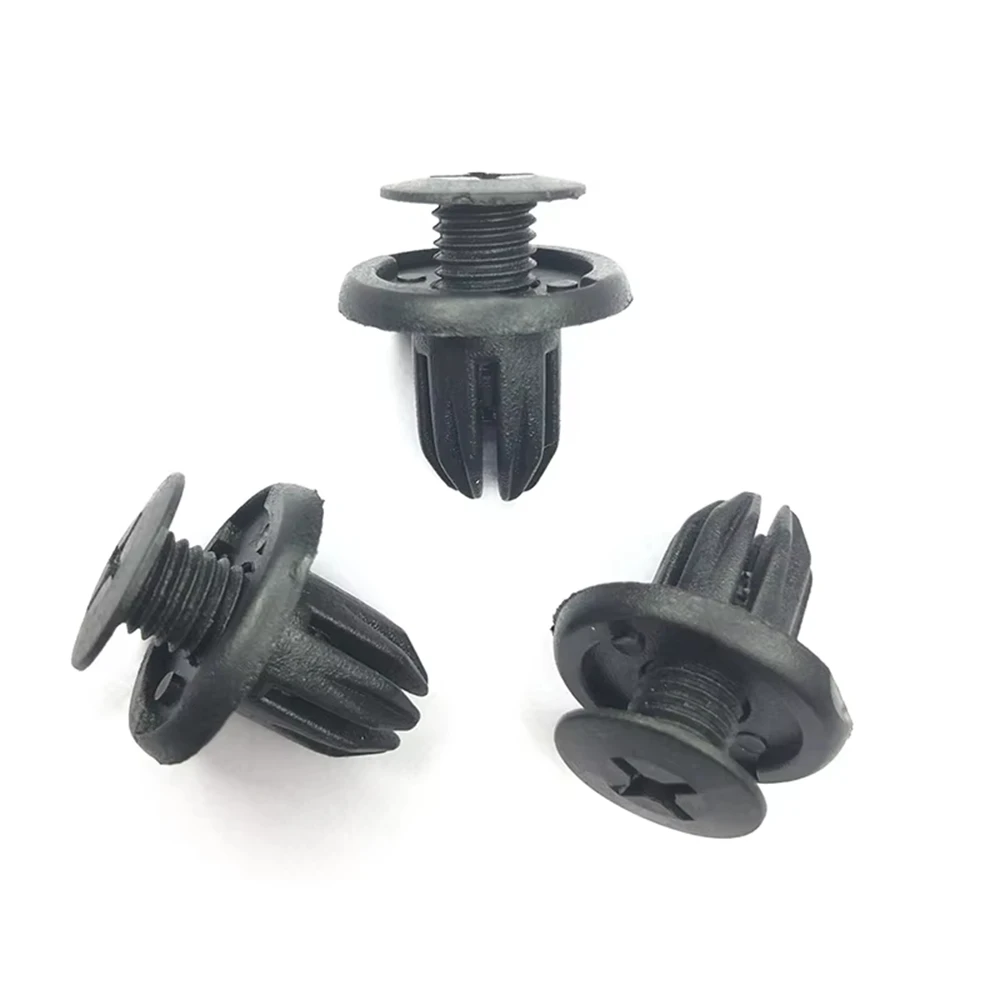 

30Pcs10mm Plastic Rivets Fastener Clips Bumper Fender Push Clips 90467-09145 For Honda For Toyota For Ford For Mitsubishi
