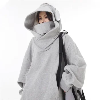 Ninja Turtleneck Oversized Hoodie 1
