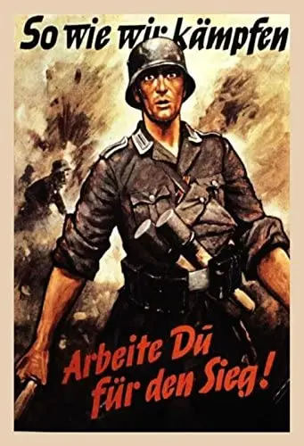 

Tin Sign Wehrmacht As We Fight Metal Sign 20 X 30 Cm Wall Decoration Tin Sign