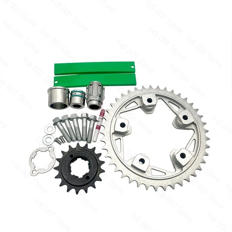 For Guangyang AK550 Modified Dr. Mo, Chain Dental Disc Kit Reduces Belt Running Resistance and Saves Fuel Consumption
