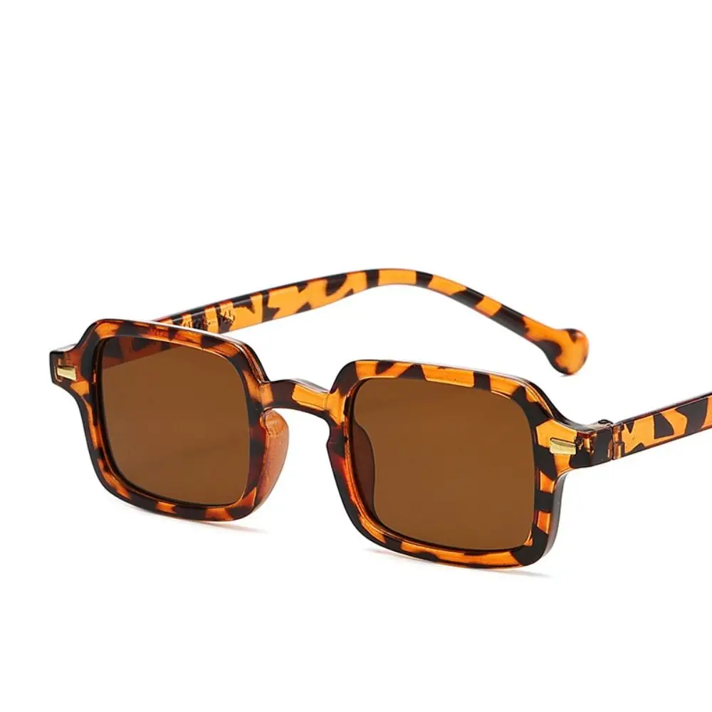 

Vintage Retro Sunglasses Unisex Cool Leopard Print Sunglasses Oversized Square Frame Fashion Square Sunglasses Summertime