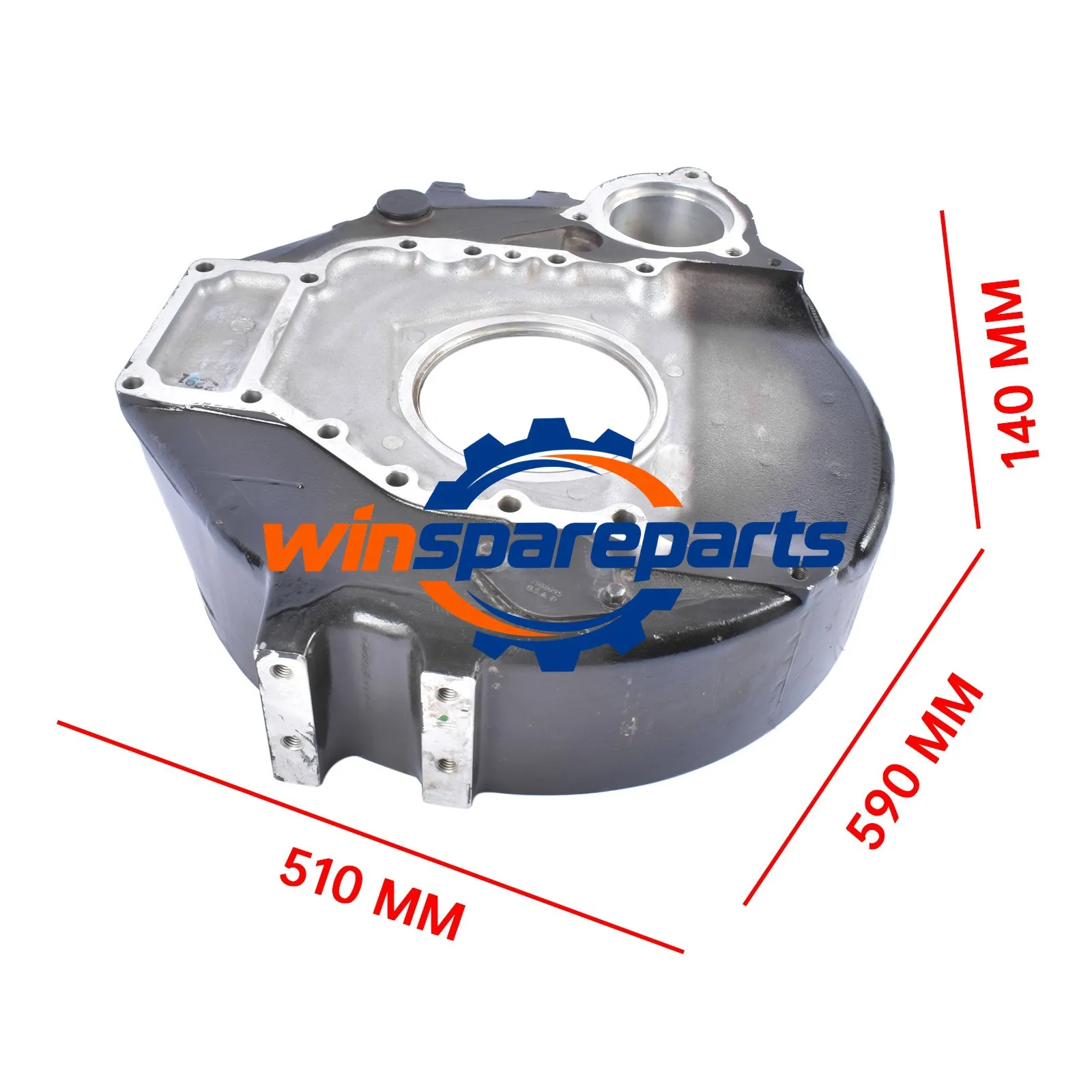 Used Flywheel Housing For Tier 3 Automotive 8.9 Liter ISC/ISL 5339508 Aluminum