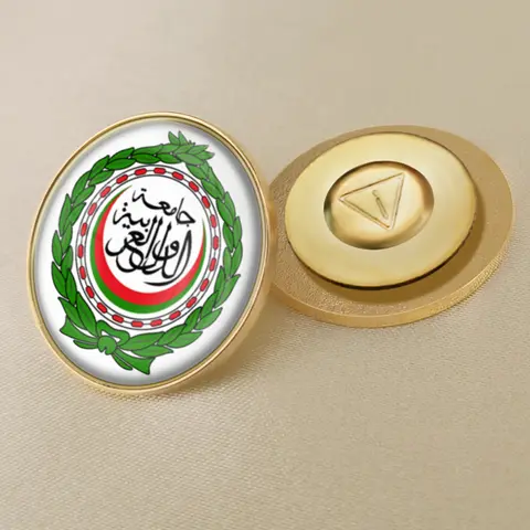 अरब लीग ध्वज राष्ट्रीय प्रतीक ब्रोच बैज लैपल पिन 10 best sales राष्ट्र लीग पैच - №1