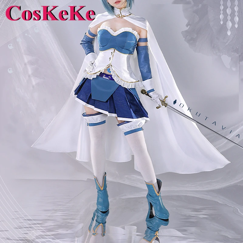 

CosKeKe Miki Sayaka Cosplay Anime Puella Magi Madoka Magica Costume Elegant Sweet Uniform Halloween Carnival Role Play Clothing