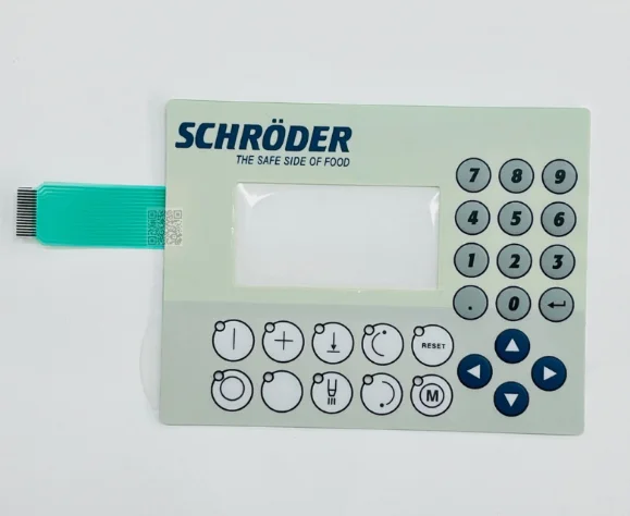 

4PW035 E300-K09 ШКОДЕР БЕЗОПАСНОСТИ СТОРОНА ЖЕСТКИ Новая мембранная пленка для кнопок клавиатуры