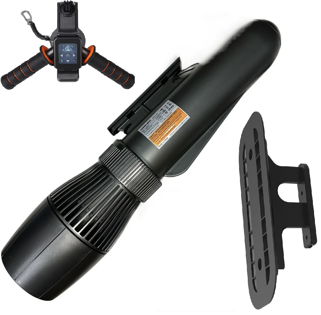 Camolech Paddleboard Scooter with Brackets, Action Camera Compatible, 2 Hours of Operation, Diving Propeller for Pool and Diving