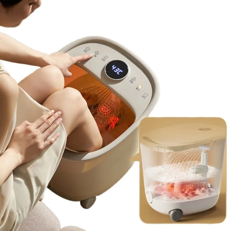 

Automatic massage foot bath