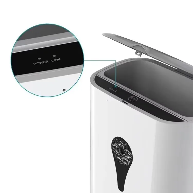FurStar4.5L Pet Feeder Wifi Remote Control Fashion Smart Automatic Pet Feeder Dogs Cat Food Rechargeable With Video Monitor