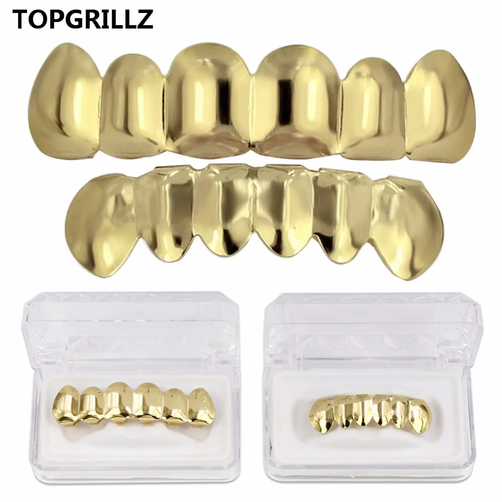 TOPGRILLZ модные медные украшения для тела в стиле хип-хоп в форме скелета, стоматологические грили Grillz с силиконовыми зуб...