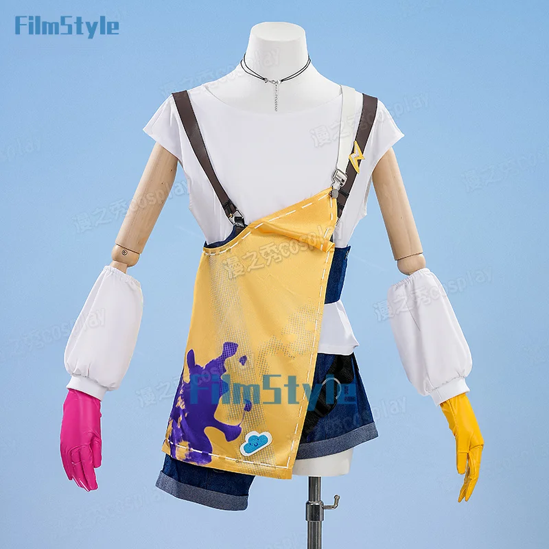 

Arknights tippi Cosplay Costume Uniform Halloween Carnival Party Christmas Play Role Clothes Clothing for Women