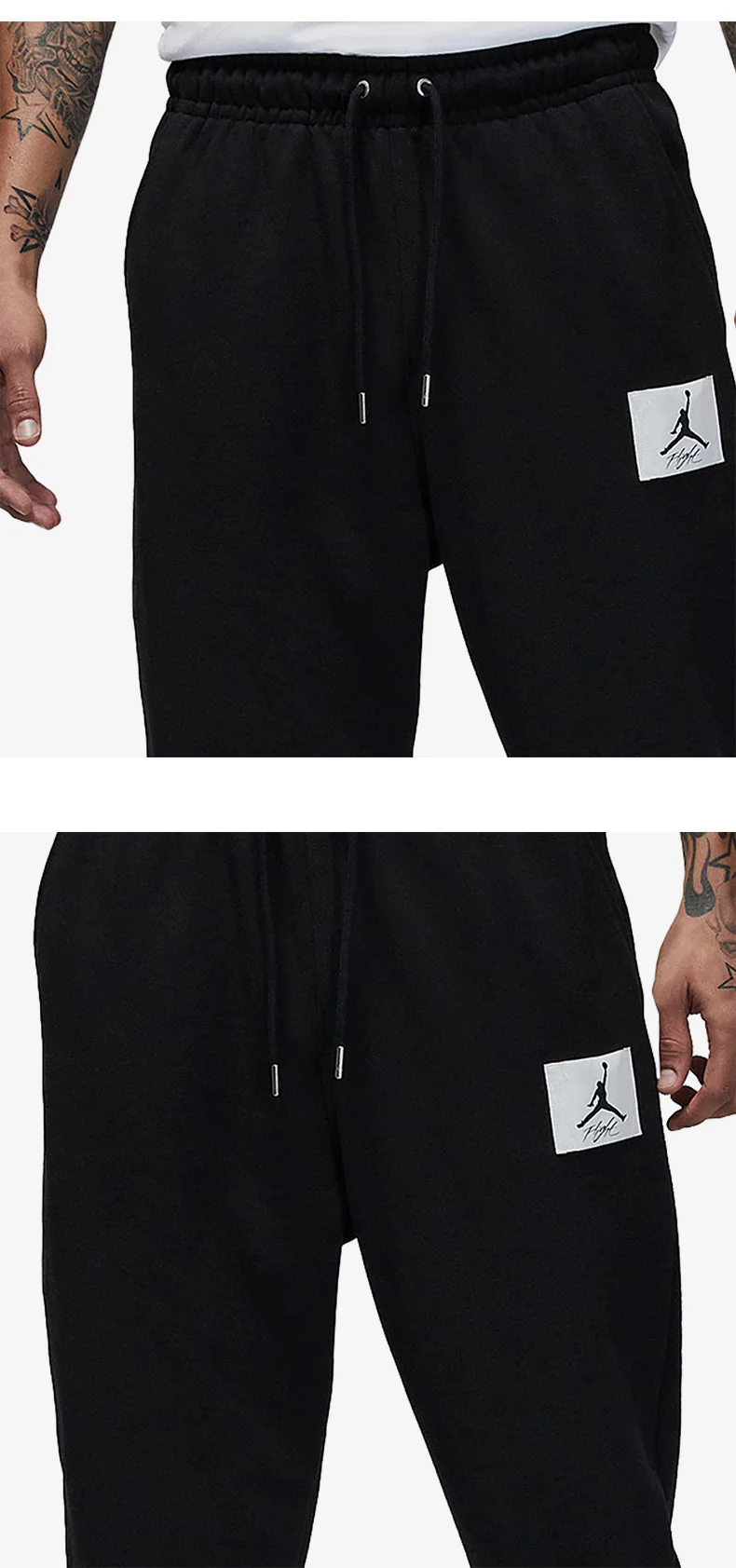 Nike Offizielle Original Air Jordan Herren Simple Sport Lange Hose mit lockerem Bündchen DQ7469 – Detail 5