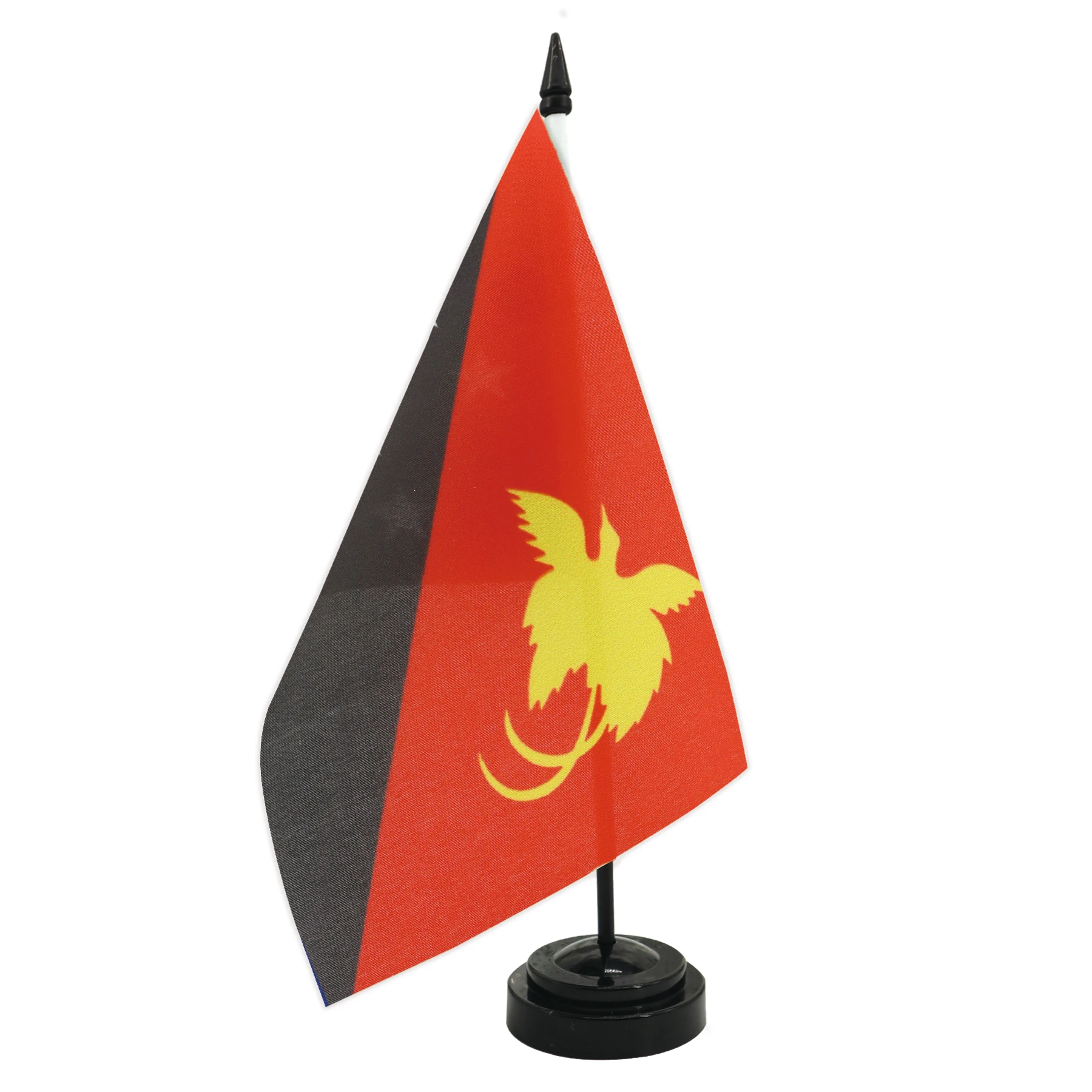 Papua New Guinea Desk Flag 5.5x8.3inch Conference Negotiation Flag Product Display Office Top Desk Ornaments Flags