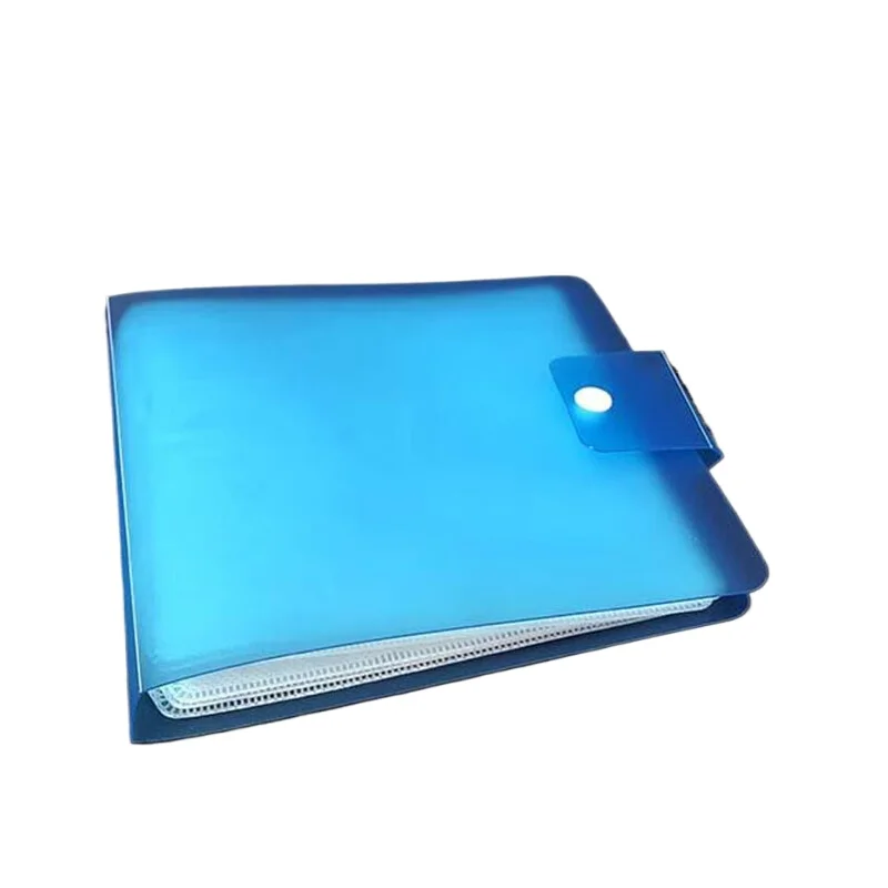 Suporte para CD/DVD para 24 discos - Estojo de armazenamento com 4 opções de cores, protege contra desgaste、 Organizador de discos portátil、 CD/DVD、 Carteira de discos