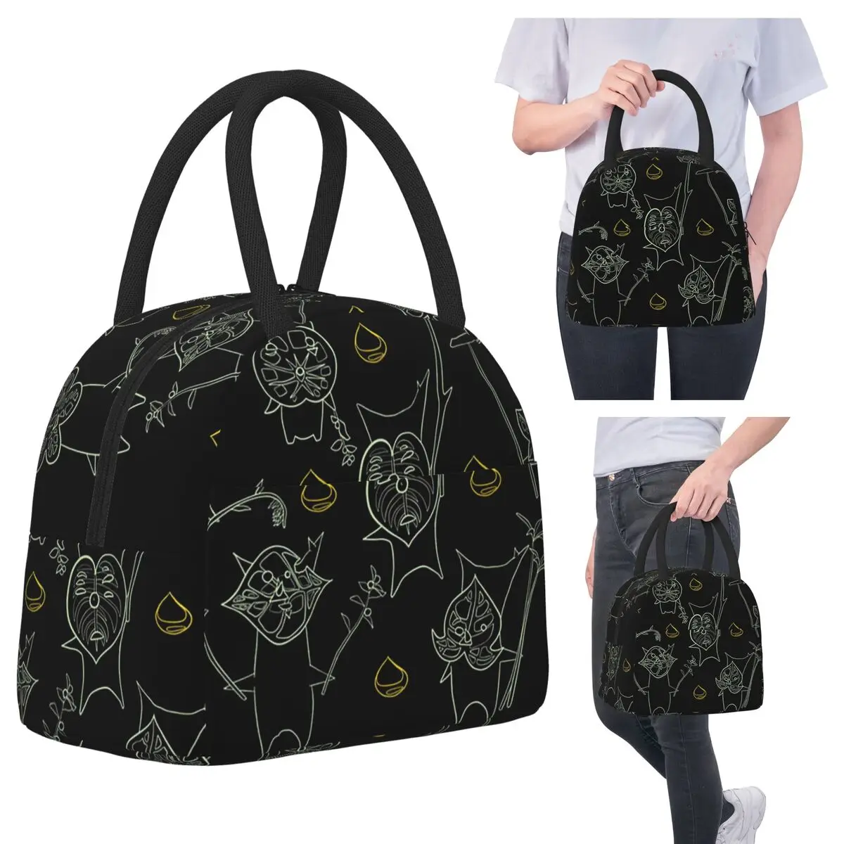 

Yahaha! Koroks Insulated Lunch Bag for Kids School Cooler Thermal Food Box Tote Portable Lunch Boxes Container