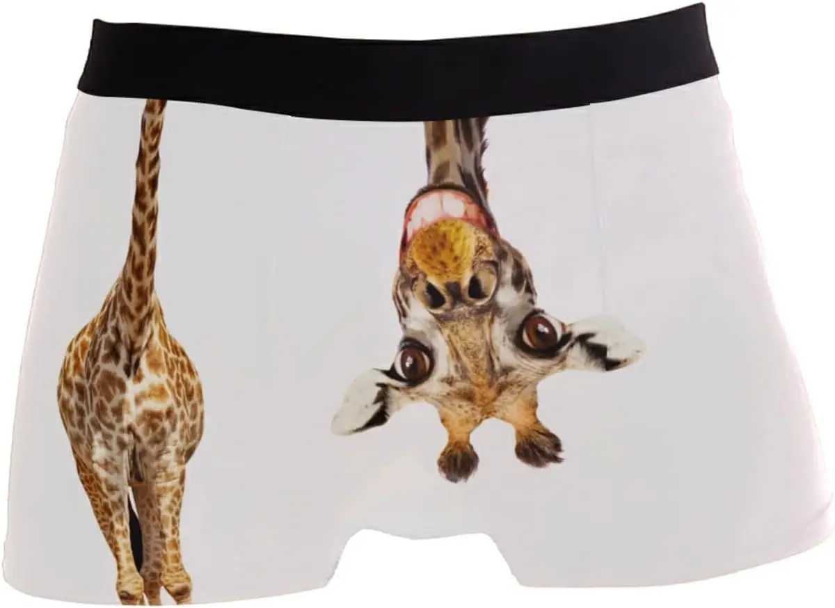 Stretchy Fashion Men's Underwear Boxer Briefs Breathable Summer Sports