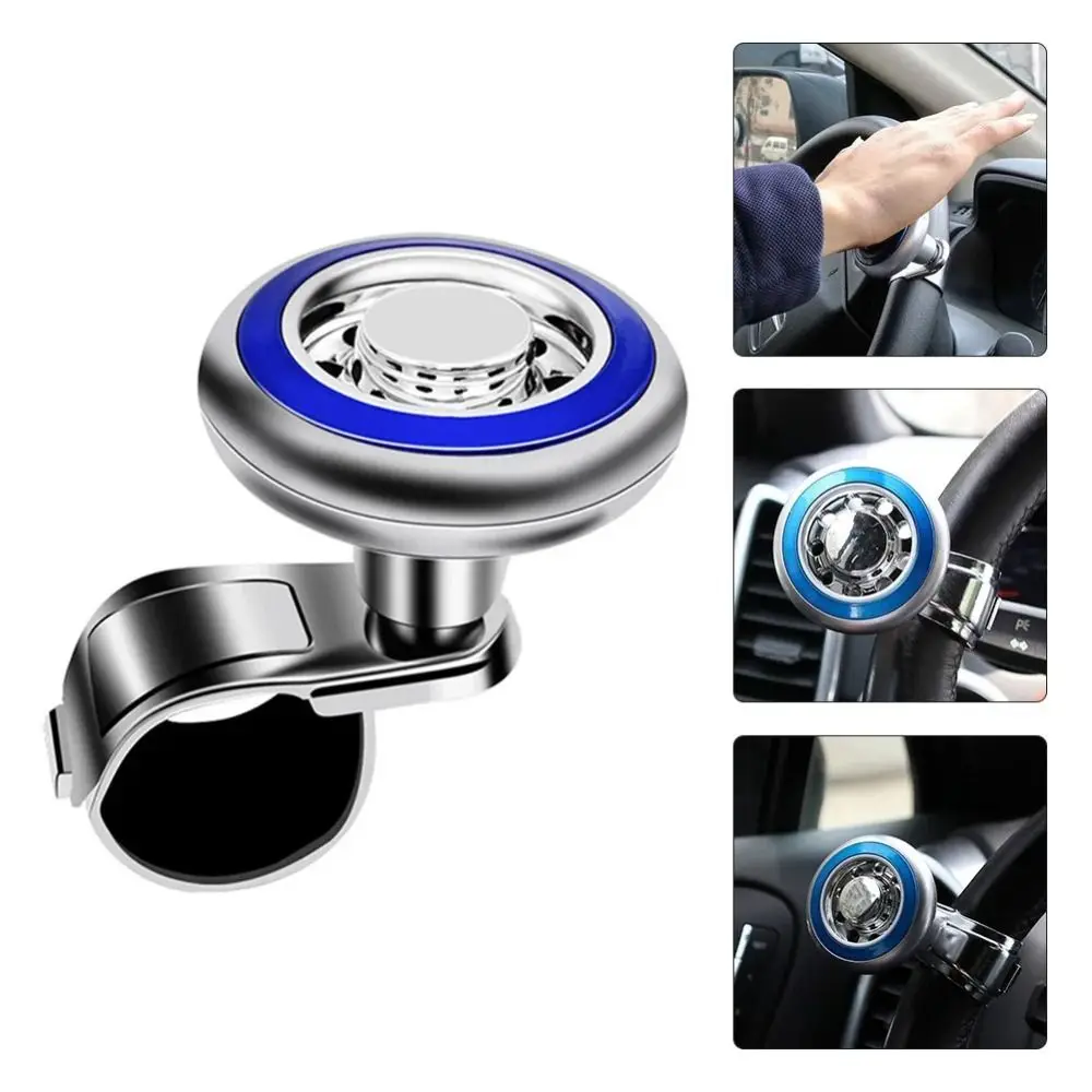 

High-Quality Materials Steering Wheel Booster Knob Smooth Premium Finish Flexible Rotation Universal Bearing Control Spinner