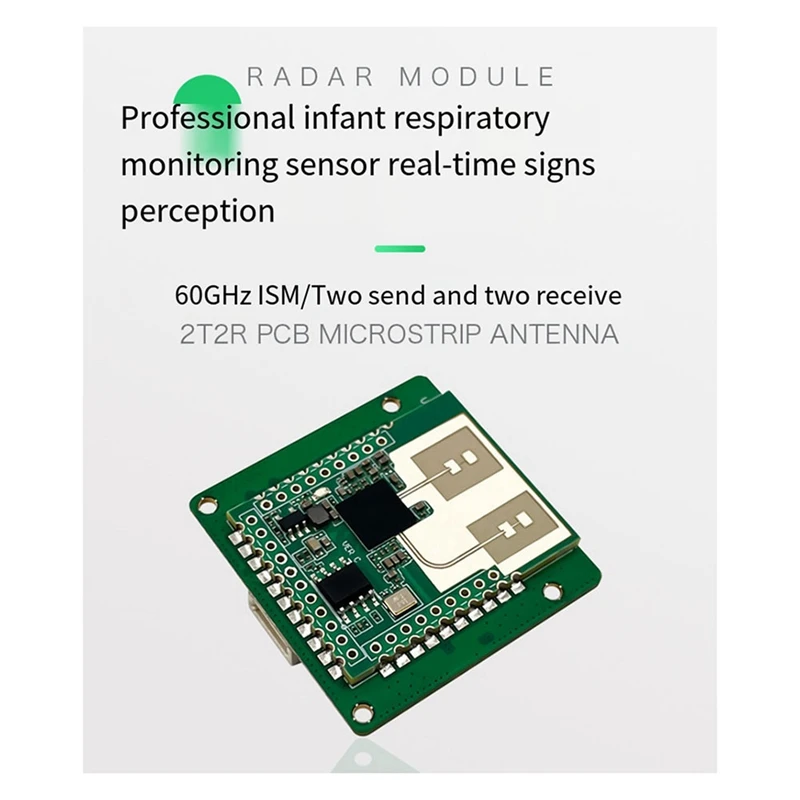 New LD6002H 60G Infant Breathing And Heartbeat Detection Radar Module Non-Contact Intelligent Monitoring