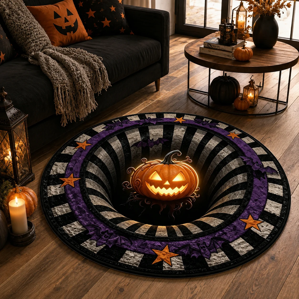 120x120cm-halloween-round-rug-anti-slip-plush-carpet-purple-floor-mat-living-room-bedroom-sofa-coffee-table-decor