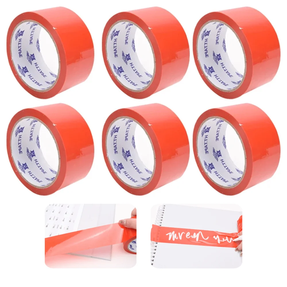 Rouleau de ruban d'emballage multi-rouleaux, 100 mètres/rouleau, emballage robuste, expédition,