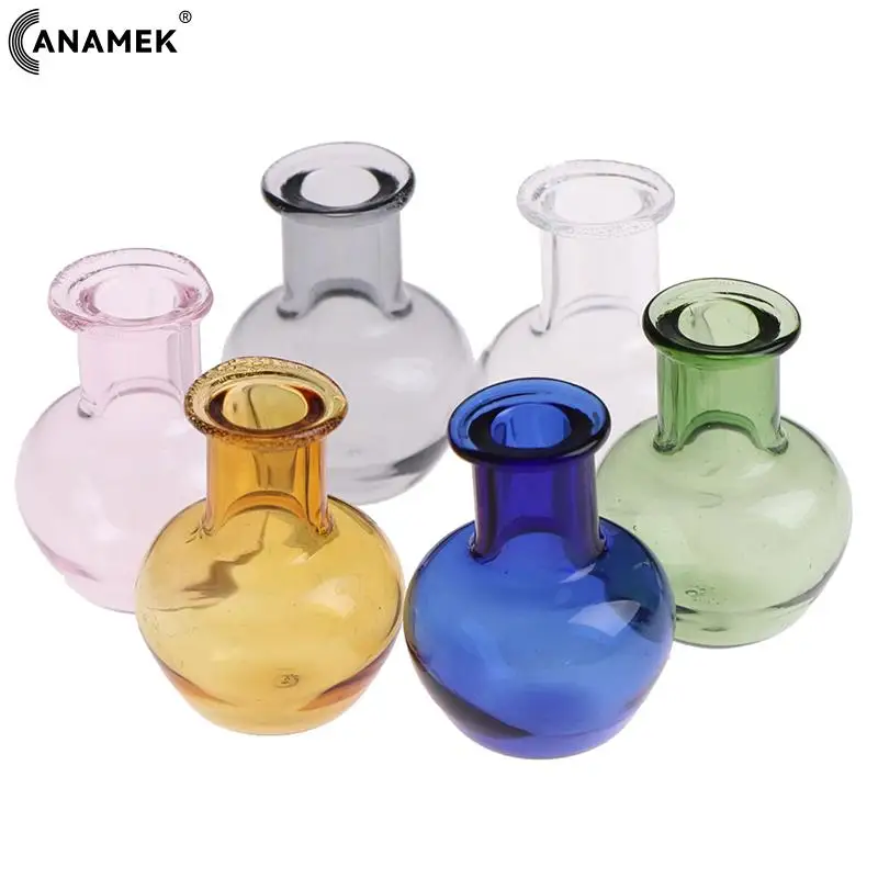 1PC 1/12 Dollhouse Beautiful Decor Mini Vase Miniature Landscape Sand Table Model Diy Children Kids Toy Doll Accessories