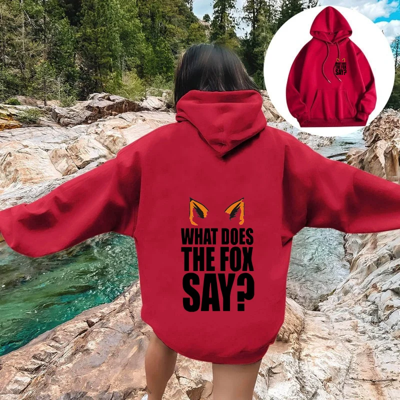 Women Sweatshirts Loose New Street Round Neck Letter Printed Female Hoodie Pullover Casual Sport Top Spring Autumn 2025