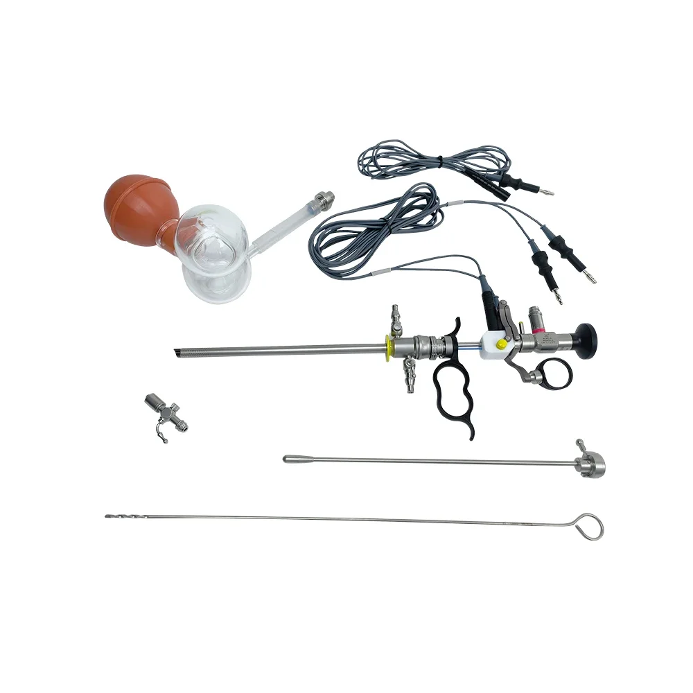 Urology instrument bipolar resectoscopy set resectoscope with passive working element