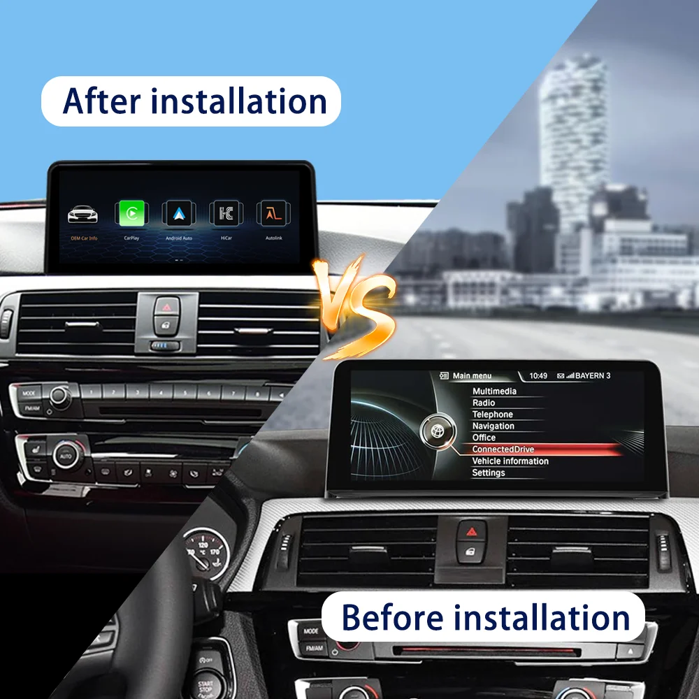 1920*720 Multimedia Touch Screen For BMW 3 4 Series F30 F31 F34 F35 F32 F33 F36 2012-2020 Wireless Carplay auto Player Radio